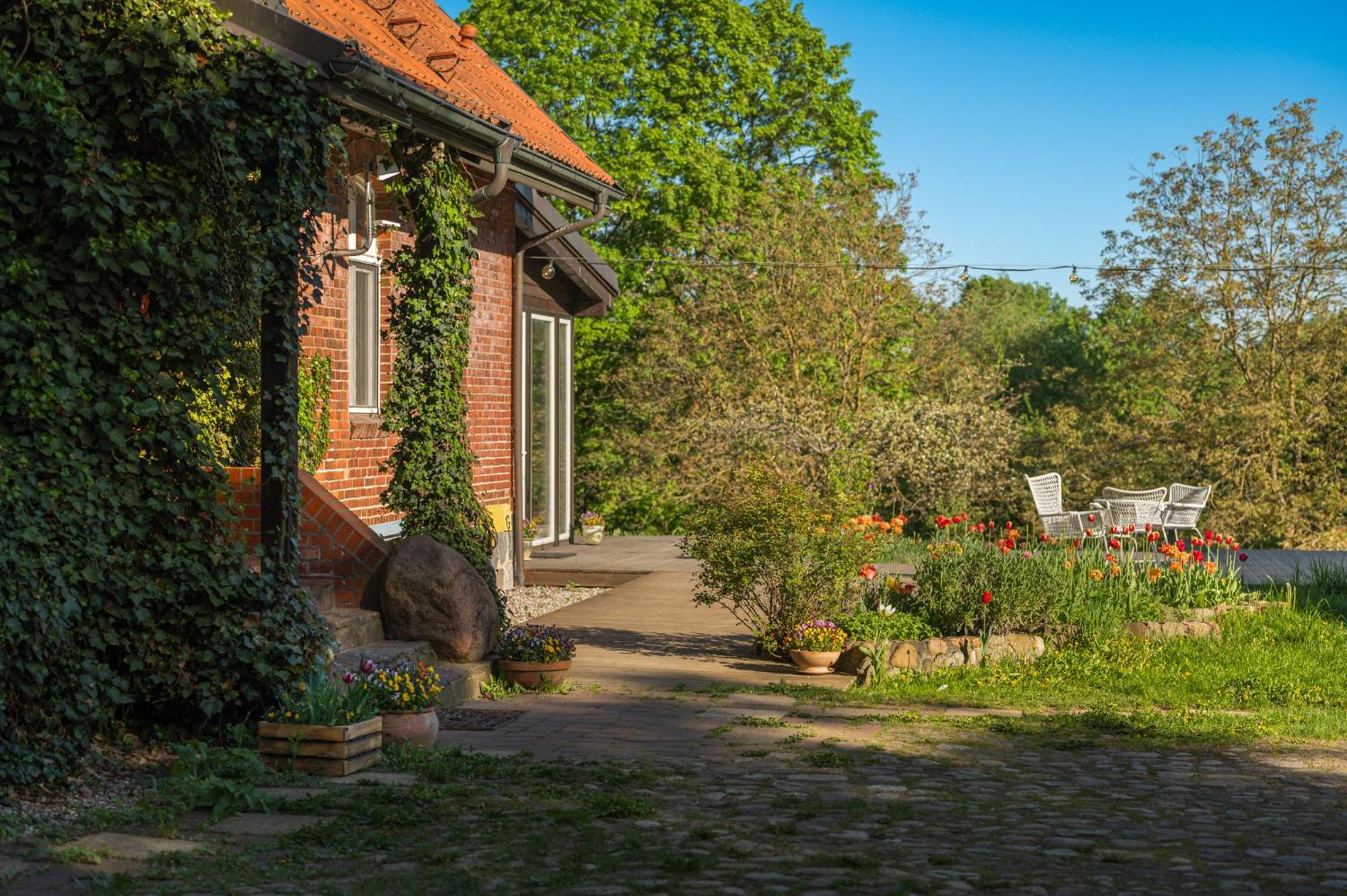 Dom Goscinny Stara Szkola Wysoka Wies Luaran gambar